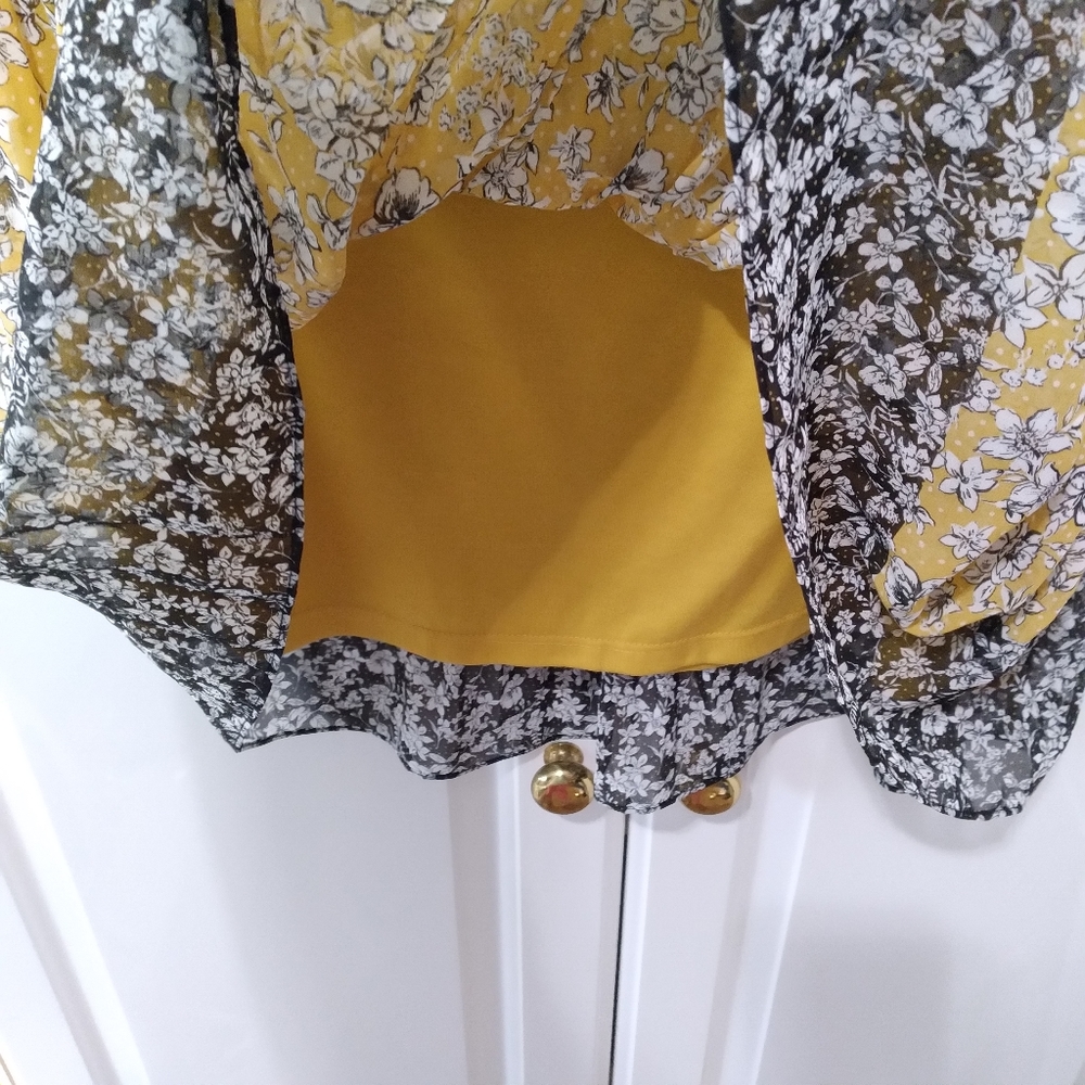Max Studio Floral Print Skirt Sz S - Picture 6 of 8